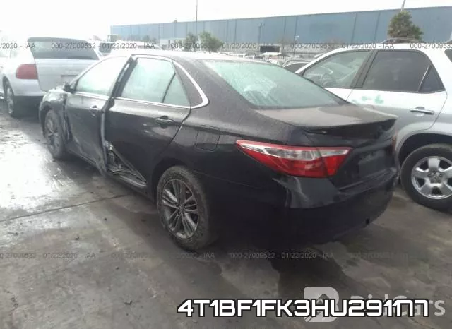 4T1BF1FK3HU291177 фото 3