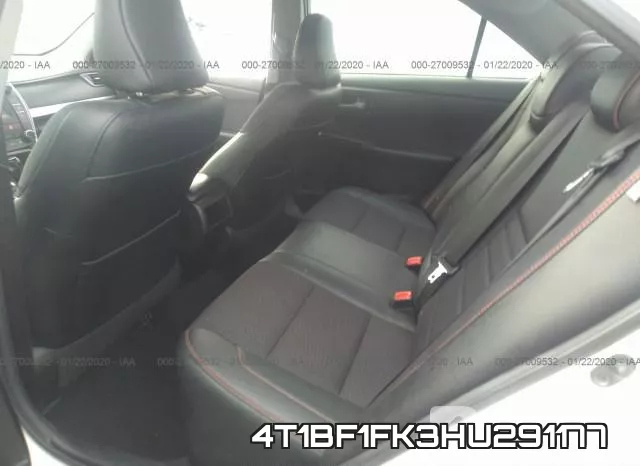 4T1BF1FK3HU291177 фото 7