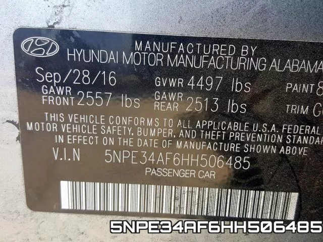5NPE34AF6HH506485 фото 2