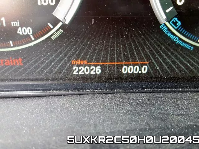 5UXKR2C50H0U20045 фото 4