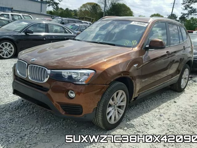 5UXWZ7C38H0X42090 фото 2