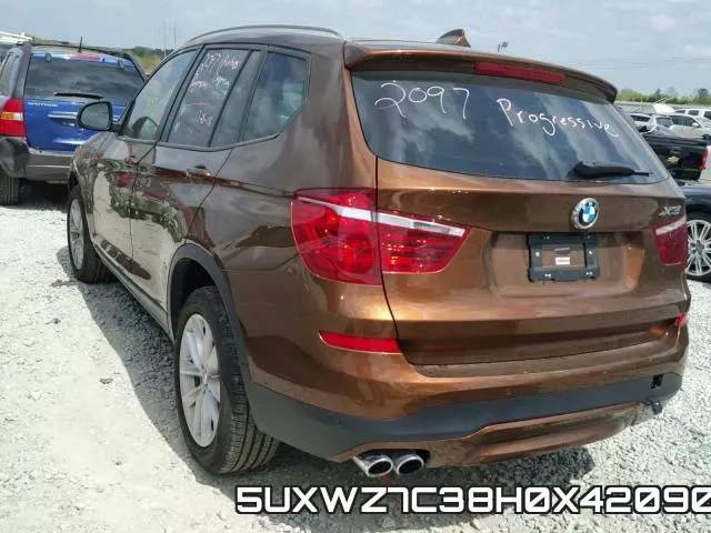 5UXWZ7C38H0X42090 фото 3