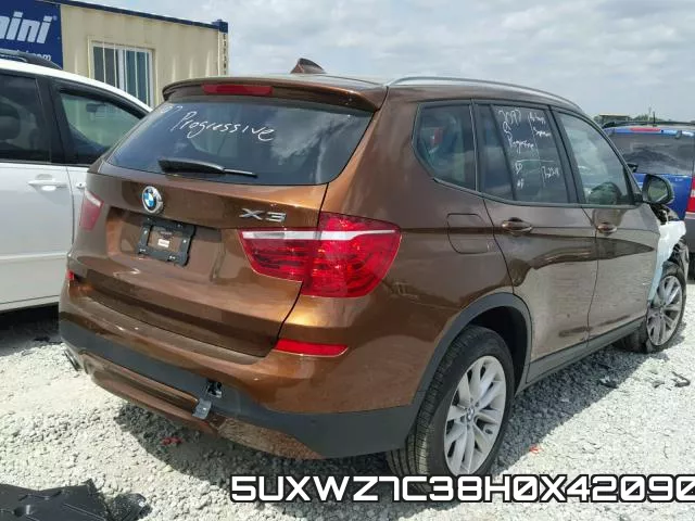 5UXWZ7C38H0X42090 фото 4