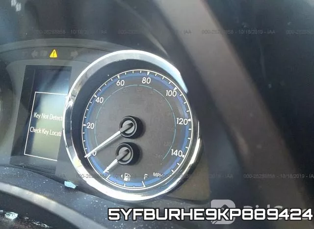 5YFBURHE9KP889424 фото 7
