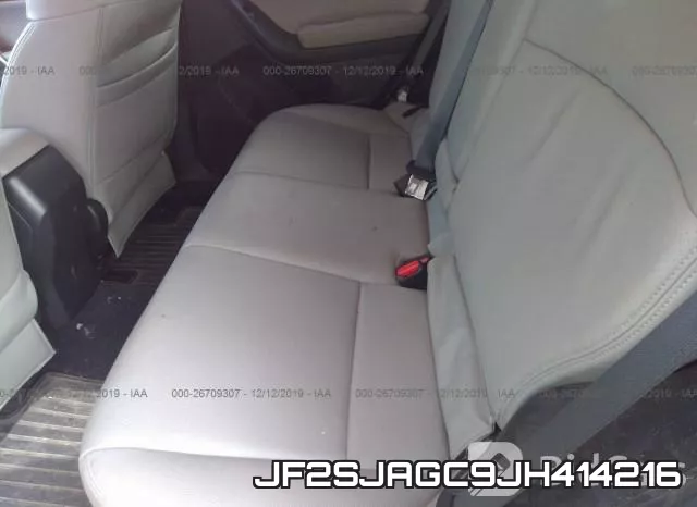 JF2SJAGC9JH414216 фото 9