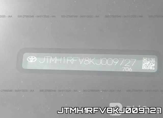 JTMH1RFV8KJ009727 фото 7