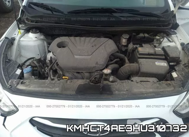KMHCT4AE3HU310732 фото 2
