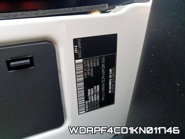 WDAPF4CD1KN011746 фото 2