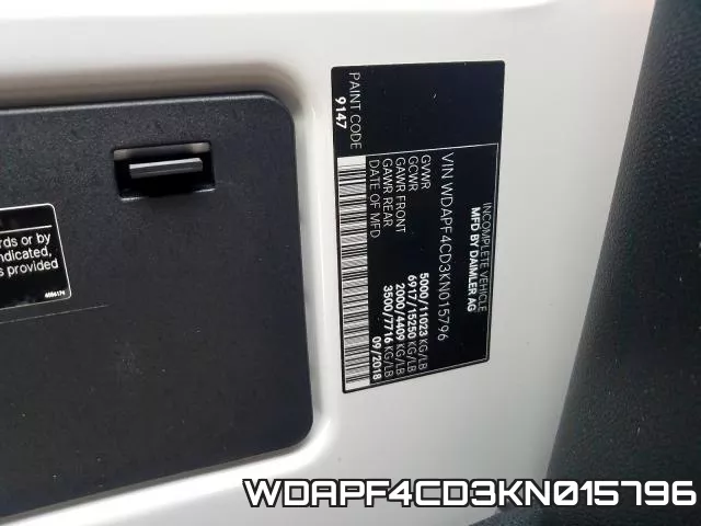 WDAPF4CD3KN015796 фото 2