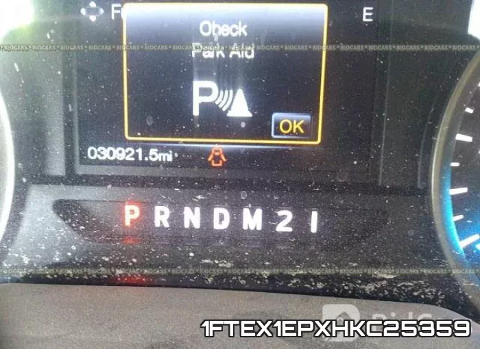 1FTEX1EPXHKC25359 фото 8