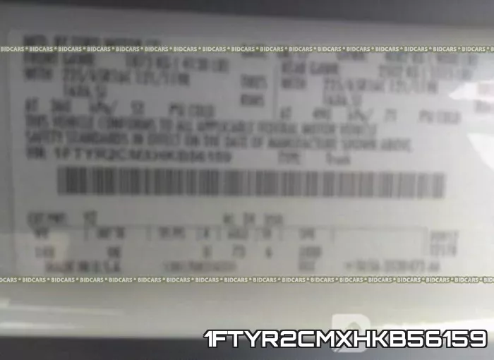 1FTYR2CMXHKB56159 фото 10