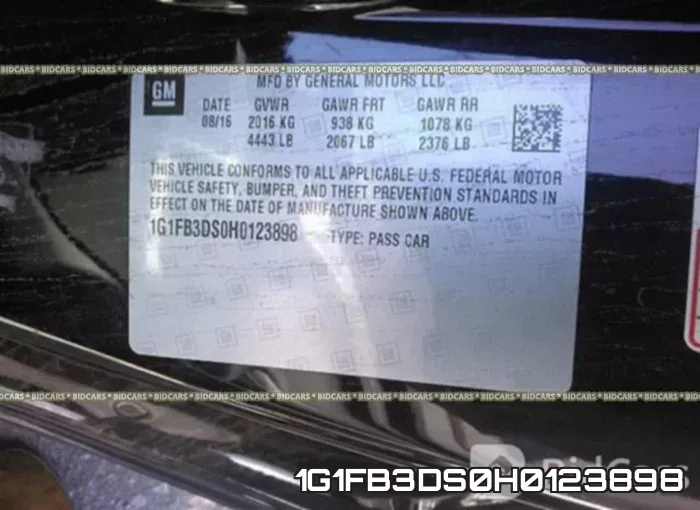 1G1FB3DS0H0123898 фото 10