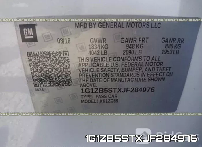 1G1ZB5STXJF284976 фото 10