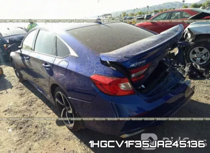 1HGCV1F35JA245136 фото 4