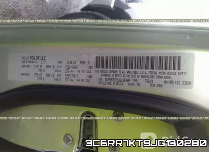 3C6RR7KT9JG130280 фото 10