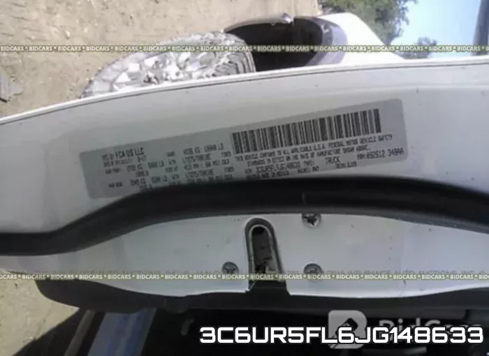 3C6UR5FL6JG148633 фото 10