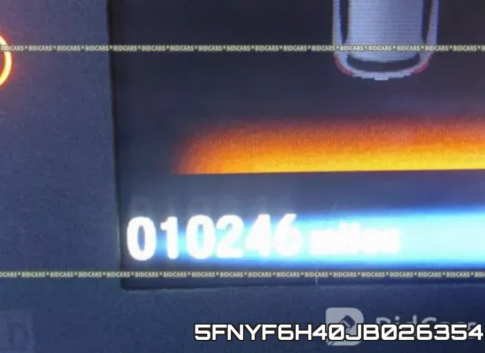 5FNYF6H40JB026354 фото 8