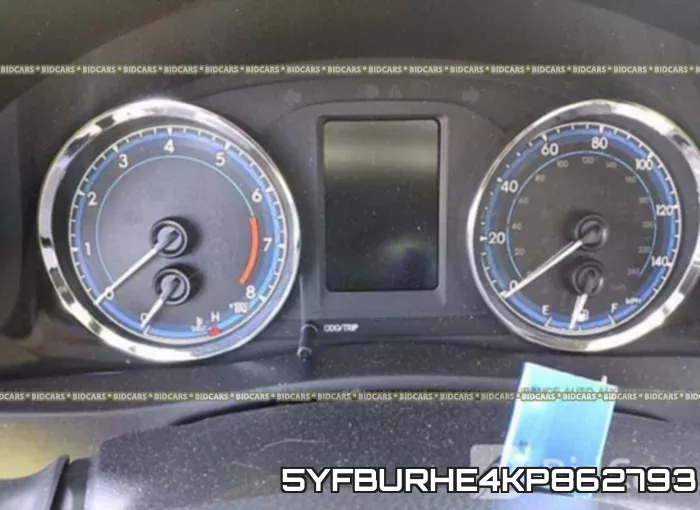 5YFBURHE4KP862793 фото 8