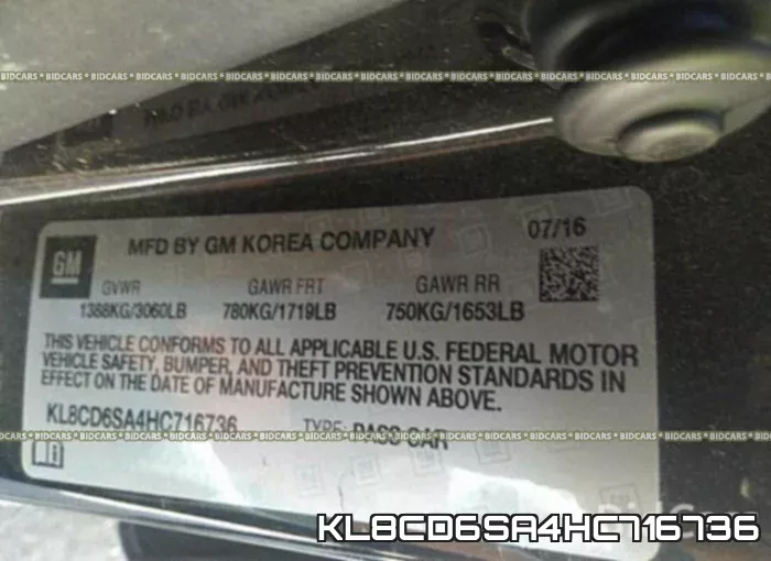 KL8CD6SA4HC716736 фото 10