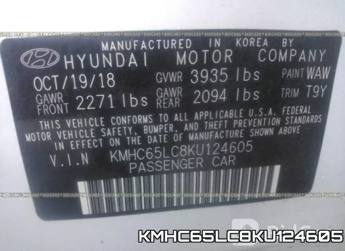 KMHC65LC8KU124605 фото 10