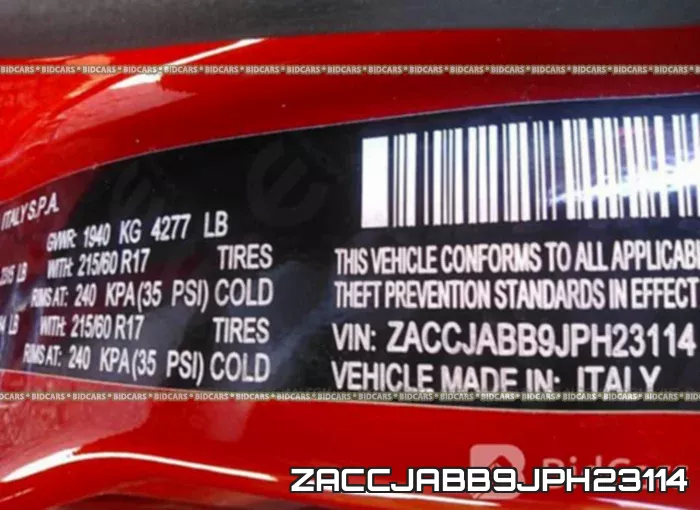 ZACCJABB9JPH23114 фото 10