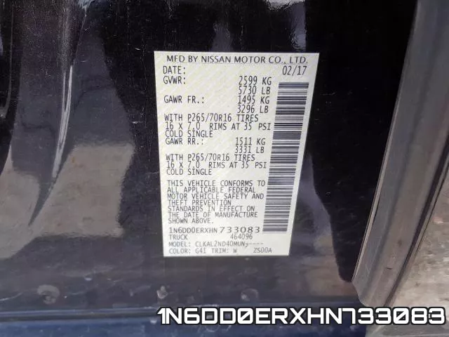 1N6DD0ERXHN733083 фото 2