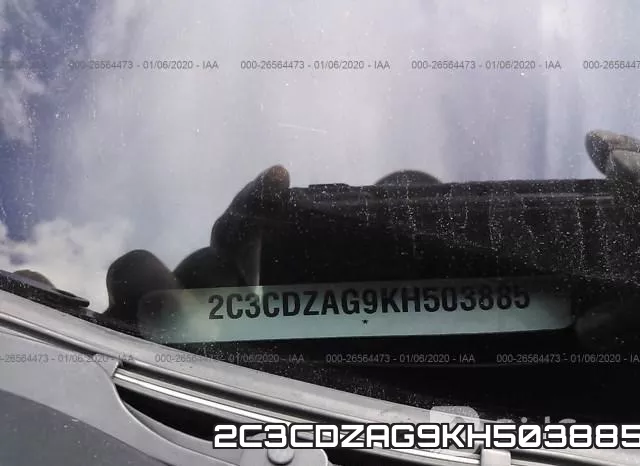 2C3CDZAG9KH503885 фото 8