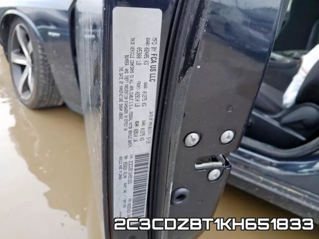 2C3CDZBT1KH651833 фото 2