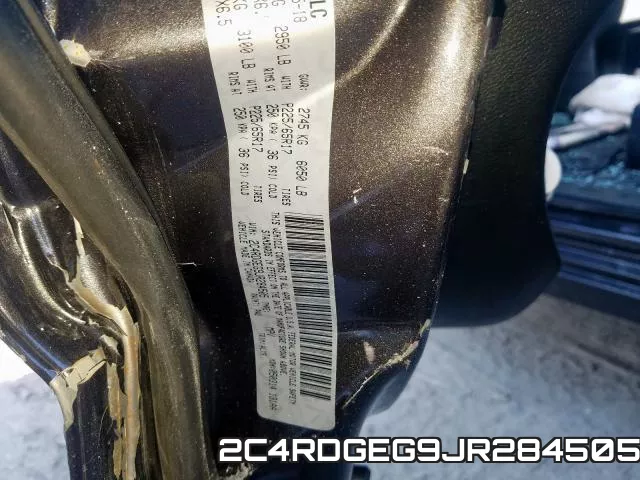 2C4RDGEG9JR284505 фото 2