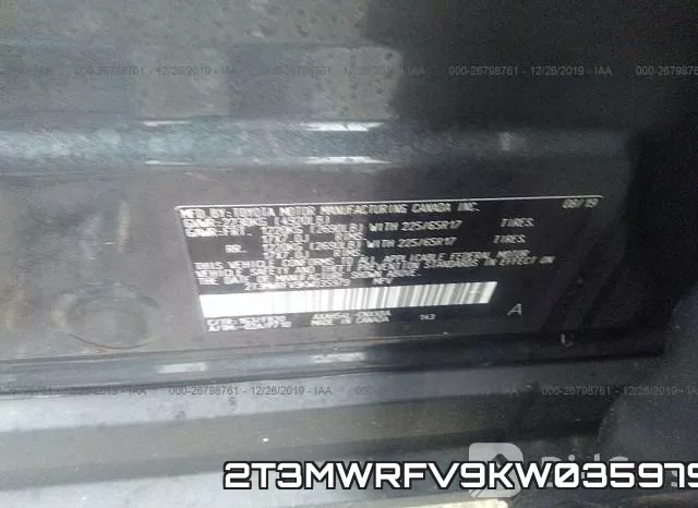2T3MWRFV9KW035979 фото 8