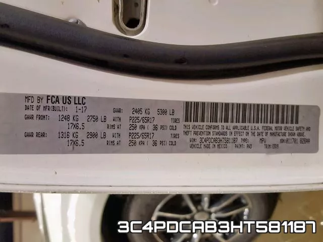 3C4PDCAB3HT581187 фото 2