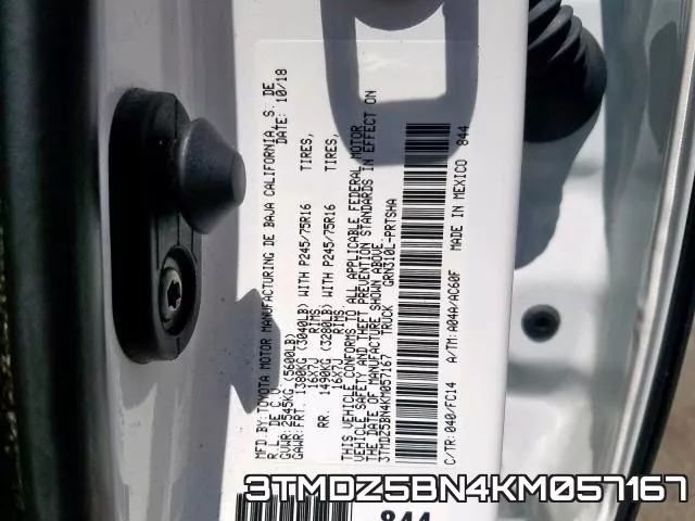 3TMDZ5BN4KM057167 фото 2