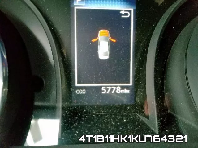 4T1B11HK1KU764321 фото 7