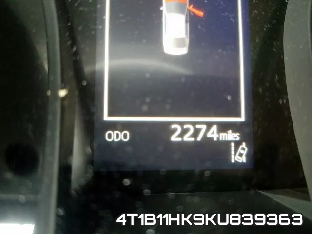 4T1B11HK9KU839363 фото 6