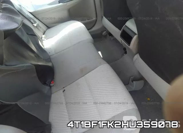 4T1BF1FK2HU359078 фото 6