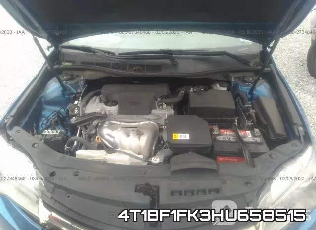 4T1BF1FK3HU658515 фото 2