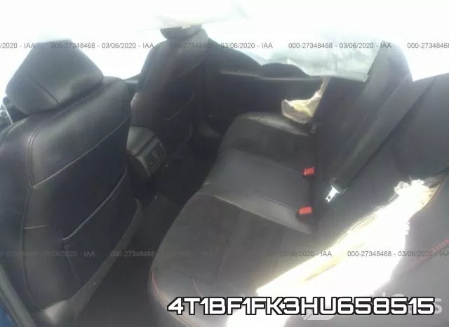 4T1BF1FK3HU658515 фото 5