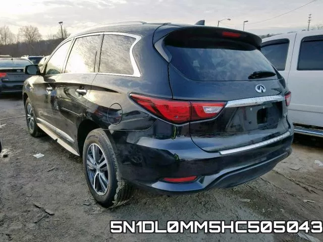 5N1DL0MM5HC505043 фото 3