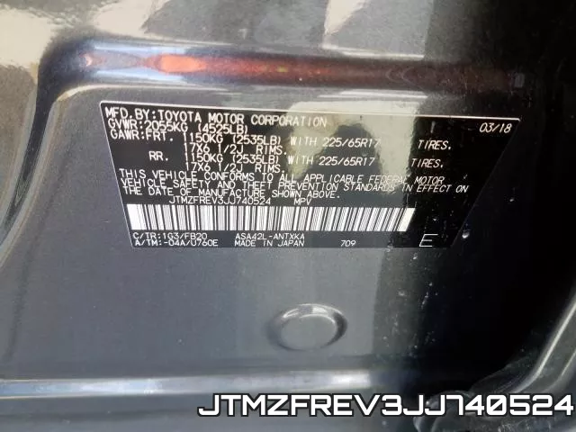 JTMZFREV3JJ740524 фото 2