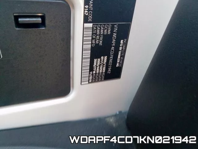 WDAPF4CD7KN021942 фото 2