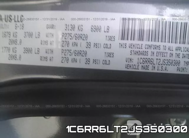 1C6RR6LT2JS350300 фото 9