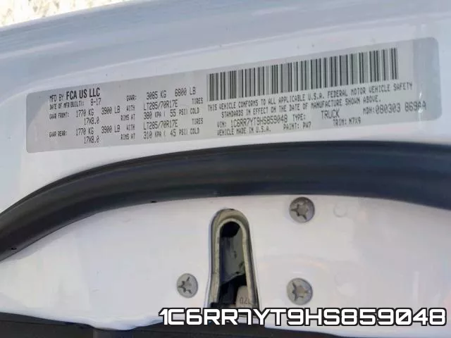 1C6RR7YT9HS859048 фото 2