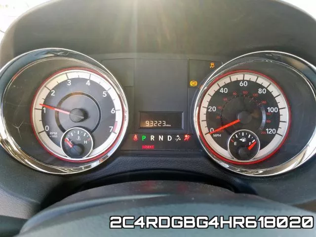 2C4RDGBG4HR618020 фото 7