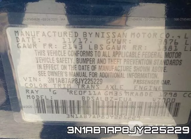 3N1AB7AP8JY225229 фото 7