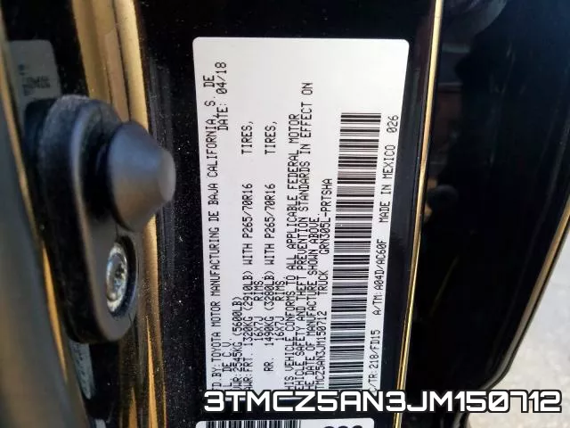 3TMCZ5AN3JM150712 фото 2