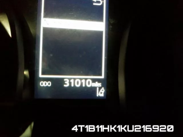 4T1B11HK1KU216920 фото 3