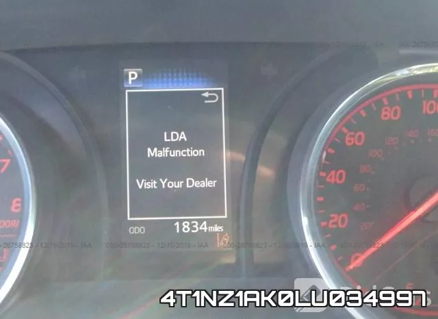 4T1NZ1AK0LU034997 фото 6