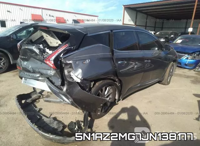 5N1AZ2MG7JN138177 фото 5