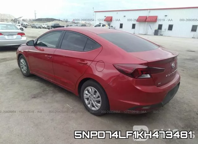 5NPD74LF1KH473481 фото 3