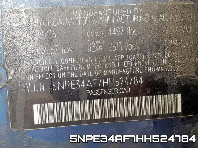5NPE34AF7HH524784 фото 2